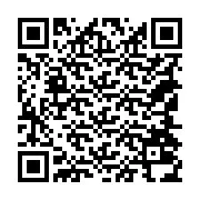 QR kód a telefonszámhoz +18144034783