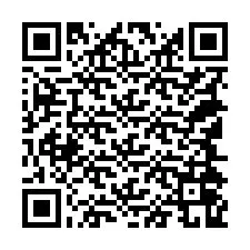 Codice QR per il numero di telefono +18144069868