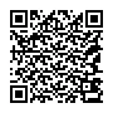 QR-код для номера телефона +18147433020