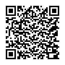 QR-koodi puhelinnumerolle +18152000158