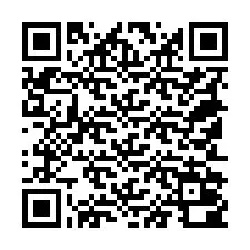 Código QR para número de teléfono +18152000438