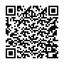 Código QR para número de teléfono +18152000442