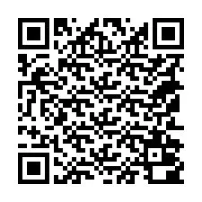 Codice QR per il numero di telefono +18152000556