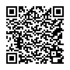 Codice QR per il numero di telefono +18152000563