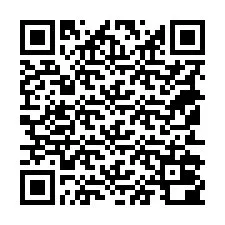 Código QR para número de teléfono +18152000842