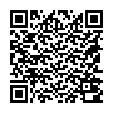 QR Code pour le numéro de téléphone +18152000972