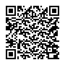 QR Code pour le numéro de téléphone +18152000992