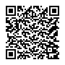 Código QR para número de teléfono +18152001331