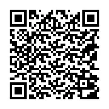 QR-koodi puhelinnumerolle +18152002022