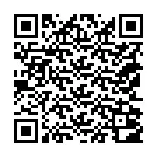 Código QR para número de teléfono +18152002036