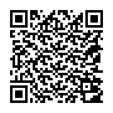 Código QR para número de teléfono +18152002482