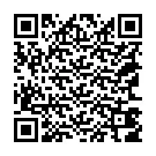 QR-koodi puhelinnumerolle +18163406018