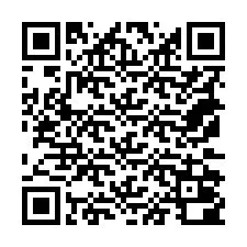 Codice QR per il numero di telefono +18172000017