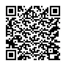 QR kód a telefonszámhoz +18172000378