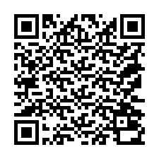 QR-koodi puhelinnumerolle +18172030778