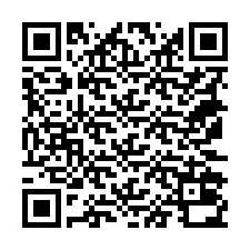 QR kód a telefonszámhoz +18172030896