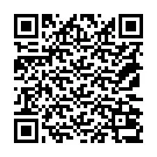 QR kód a telefonszámhoz +18172037081