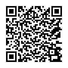 Código QR para número de teléfono +18173493209