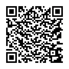 QR-код для номера телефона +18173683102