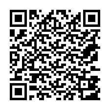 QR-koodi puhelinnumerolle +18173803017