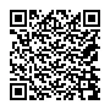 QR Code สำหรับหมายเลขโทรศัพท์ +18174096037