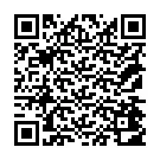 QR код за телефонен номер +18174402981