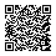 QR-код для номера телефона +18174402995