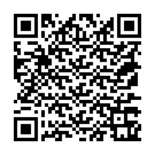 QR-koodi puhelinnumerolle +18177361844