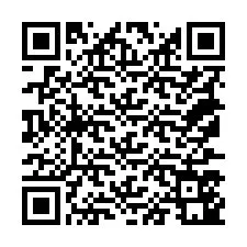 QR kód a telefonszámhoz +18177541469