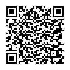 Código QR para número de telefone +18177615328