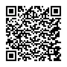 Código QR para número de telefone +18177856136