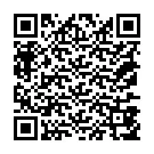 Código QR para número de teléfono +18177857019