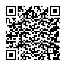 QR-koodi puhelinnumerolle +18182876374