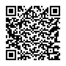 QR-koodi puhelinnumerolle +18183301110