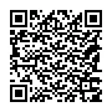 QR-koodi puhelinnumerolle +18183305965