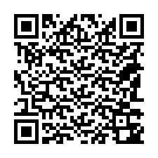 QR kód a telefonszámhoz +18183342353