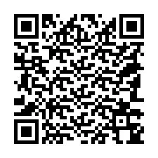 QR-koodi puhelinnumerolle +18183344708