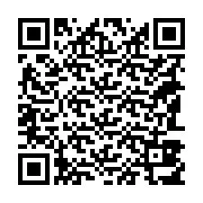 Código QR para número de teléfono +18183817852