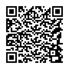 QR Code สำหรับหมายเลขโทรศัพท์ +18184492100