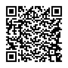 Código QR para número de teléfono +18184748326