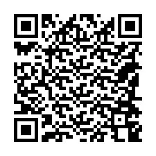 QR kód a telefonszámhoz +18184748367