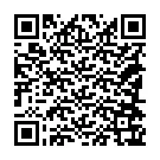 QR-koodi puhelinnumerolle +18184767339