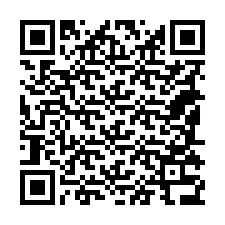 Código QR para número de teléfono +18185336367