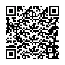 QR-koodi puhelinnumerolle +18186462927