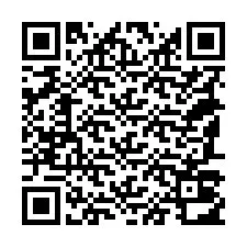 QR-Code für Telefonnummer +18187012944