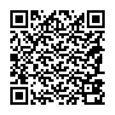 電話番号のQRコード +18187820122