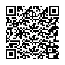 Codice QR per il numero di telefono +18192000002