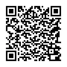 QR-code voor telefoonnummer +18192000014