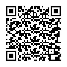 QR-koodi puhelinnumerolle +18192000018