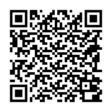 QR код за телефонен номер +18192000022